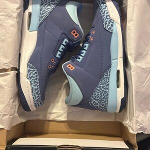 Air Jordan 3 Retro GG - Dark Purple and Pink